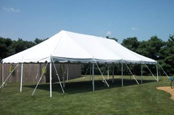 20' x 40' pole tent replacement cover